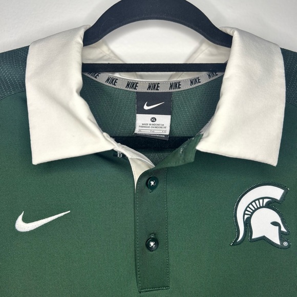 msu nike polo